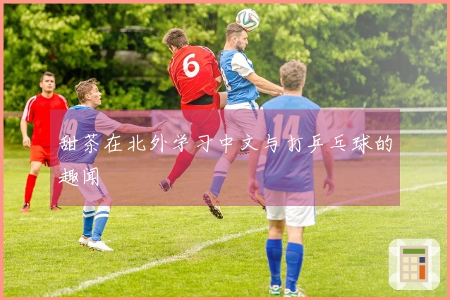 甜茶在北外学习中文与打乒乓球的趣闻